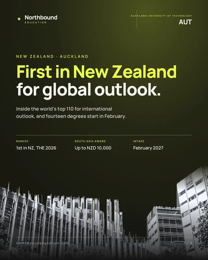 Auckland University of Technology: First in New Zealand for global outlook