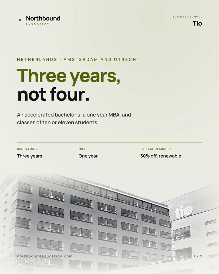 TIO University of Applied Sciences: a three-year bachelor&rsquo;s